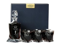 WHISKY SET KARAFA S GRAVÍNOM +6ks KRYŠT WHISKY SET KARAFA S GRAVÍNOM +6ks KRYŠT