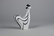 Porcelánová figúrka Kohút (biela) AS Ćmielów