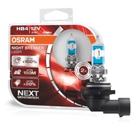 Laserové žiarovky OSRAM HB4 Night Breaker +150 %