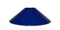 Tienidlo pre závesné lampy E14 CONE, modré, 25 cm