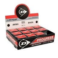 DUNLOP PROGRESS SQUASH loptičky 12 KS