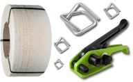 12mm CELÝ SET Páska na páskovanie paletových obalov 12mm CELÝ SET Páska na páskovanie paletových obalov