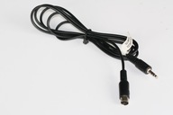 4036 Kábel, zástrčka 3,5 mm jack, zástrčka SVHS 1m 2 ks