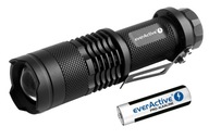 LED baterka 200lm everActive FL-180 VÝKONNÁ 3W AA LED baterka 200lm everActive FL-180 VÝKONNÁ 3W AA