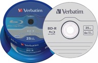 Disky VERBATIM BD-R 25 GB koláč DataLife 25 43837 Disky VERBATIM BD-R 25 GB koláč DataLife 25 43837
