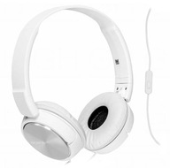 Slúchadlá na uši SONY ZX310AP s mikrofónom, BIELE Slúchadlá na uši SONY ZX310AP s mikrofónom, BIELE