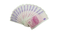Utiera BOHATÉ 500 EURO bankovky PARTY PARTY