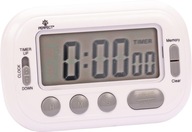MINÚTKA S PAMÄŤOVÝMI STOPKAMI ČASOVAČ 24h LCD BIELY MINÚTKA S PAMÄŤOVÝMI STOPKAMI ČASOVAČ 24h LCD BIELY