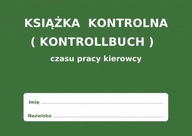 Kniha pracovnej doby vodiča KONTROLLBUCH - 30 ks