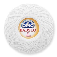 DMC Babylo šnúra 20 Snehovo biela B5200 733m