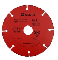 Wurth Univerzálny karbidový rezný kotúč 125 mm Wurth Univerzálny karbidový rezný kotúč 125 mm