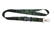 Vojenské vodítko - tmavé camo, šírka 20mm, dĺžka 52cm