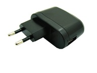 USB nástenná nabíjačka 1A 5V SETTY čierna