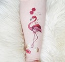 Paperself flamingos party tetovanie vodné vzory