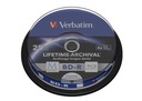 M-DISC BD-R 25 GB disk Bluray Verbatim print x10