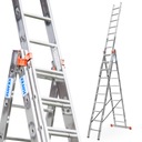 Hliníkový rebrík 3x10 KRAUSE MONTO PROFESSIONAL