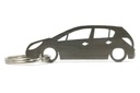Nerezová kľúčenka Opel Corsa D 5d