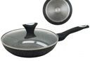 Panvica s pokrievkou 24 cm INDUKČNÁ mramorová KB7039 - ideálna na vyprážanie