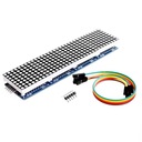 LED modul 4-matice 32x8 s ovládaním. MAX7219 červená