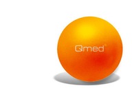 Ortopedická gymnastická lopta na cvičenie Qmed