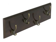 DREVENÝ VEŠIAK, TMAVOHNEDÝ, 52cm, NÁSTENNÝ HNEDÝ DREVENÝ VEŠIAK, TMAVOHNEDÝ, 52cm, NÁSTENNÝ HNEDÝ