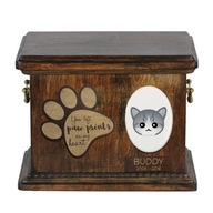 Egejská mačka Personalizovaná urna na popol