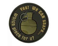 Náplasť Helikon PVC We Can Share - hnedá Náplasť Helikon PVC We Can Share - hnedá