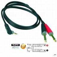 KLOTZ miniJACK KÁBEL - 2 x JACK mono AY5A0100 KLOTZ miniJACK KÁBEL - 2 x JACK mono AY5A0100