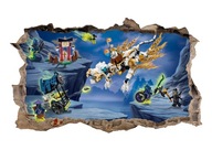 Nálepka na stenu plagátu LEGO NINJAGO! 3D XL! Nálepka na stenu plagátu LEGO NINJAGO! 3D XL!