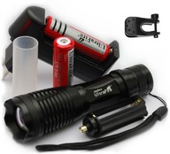 Baterka Ultrafire ZOOM CREE XML 2000lm + 2 batérie + príslušenstvo Baterka Ultrafire ZOOM CREE XML 2000lm + 2 batérie + príslušenstvo