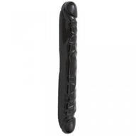 FLEXIBILNÝ PENIS ČIERNY HRUBÝ DVOJITÝ FLEXIBILNÝ PENIS ČIERNY HRUBÝ DVOJITÝ
