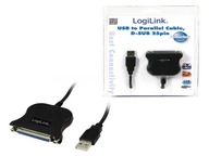 USB adaptér pre LPT Centronics DB25 Logilink Win 10 USB adaptér pre LPT Centronics DB25 Logilink Win 10