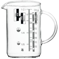 WMF Sklenená kanvica s odmerkou 0,5l ml, gramov WMF Sklenená kanvica s odmerkou 0,5l ml, gramov