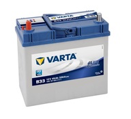 VARTA BLUE DYNAMIC BATTERY 45AH, 330A, B33, L+ VARTA BLUE DYNAMIC BATTERY 45AH, 330A, B33, L+