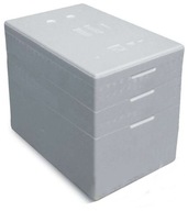 Polystyrénové boxy Termobox s 3 krúžkami 68 l