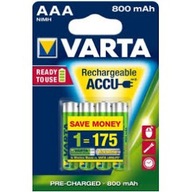Batéria 4 x VARTA AAA R3 800 mAh Batéria 4 x VARTA AAA R3 800 mAh