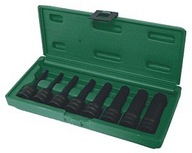 Sada rázových uťahovákov JONNESWAY Torx 1/2".