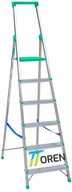 Drabex TP 1200 rebrík mod. 1205 (5 krokov + odpočívadlo)