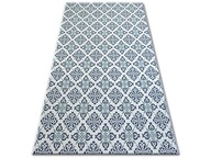 VEĽKOSŤ STRUNOVÝ KOBEREC 80x150 KVETOV biely #B533 VEĽKOSŤ STRUNOVÝ KOBEREC 80x150 KVETOV biely #B533