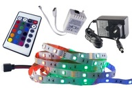 SET LED pásik SMD RGB 5050 ovládač diaľkové ovládanie 3m SET LED pásik SMD RGB 5050 ovládač diaľkové ovládanie 3m