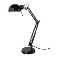 Stolná lampa IKEA FORSA, ČIERNA Stolná lampa IKEA FORSA, ČIERNA