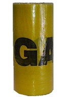 Žltá označovacia páska s nápisom GAZ Gas havarijná služba