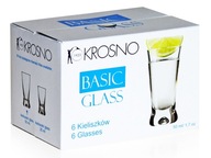 Poháre na vodku KROSNO X IKS Basic Glass 50ml Poháre na vodku KROSNO X IKS Basic Glass 50ml