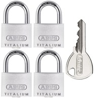 ABUS 4 VISNÉ ZÁMKY PRE JEDEN KĽÚČ 40MM VISNÝ ZÁMOK ABUS 4 VISNÉ ZÁMKY PRE JEDEN KĽÚČ 40MM VISNÝ ZÁMOK