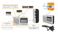 LTC-2016 WILGA USB prenosné rádio s batériou LTC-2016 WILGA USB prenosné rádio s batériou