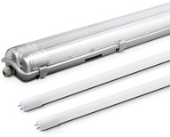 Vodotesné garážové svietidlo 2x120 + LED žiarivka Vodotesné garážové svietidlo 2x120 + LED žiarivka