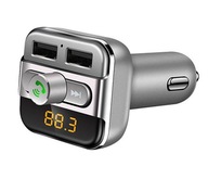 FM VYSIELAČ BLUETOOTH 2XUSB SÚPRAVA TELEFÓNU FM VYSIELAČ BLUETOOTH 2XUSB SÚPRAVA TELEFÓNU