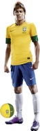 NEYMAR nástenné NÁLEPKY loptových futbalistov 150x42 cm NEYMAR nástenné NÁLEPKY loptových futbalistov 150x42 cm