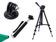 Statív 112cm vysoký GoPro HANDLE MONOPOD adaptér Statív 112cm vysoký GoPro HANDLE MONOPOD adaptér