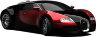 NÁLEPY NA STENU BUGATTI VEYRON Cars 150x58 cm NÁLEPY NA STENU BUGATTI VEYRON Cars 150x58 cm